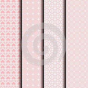 Japanese Seamless Pattern Background, Collection