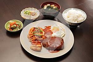 Japanese set meal