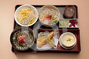 Japanese set meal