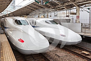 Japanese Shinkansen bullet train