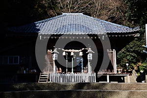 Japanese shinto shrine