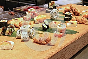 Japanese Shusi buffet