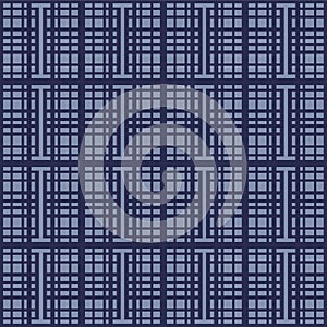 Japanese Square Net Vector Seamless Pattern