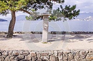 Japanese stone lanterns