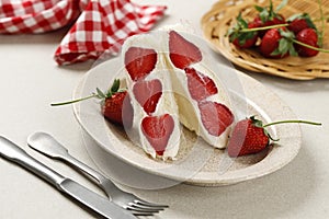 Japanese Strawberry Fruit Sandwich
