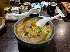 Japanese street food in a Kyoto market