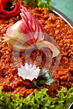 Japanese style cod food dish