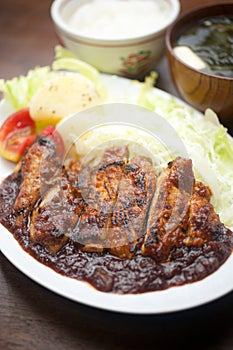 Japanese style Pork chop