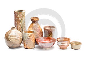 Japanese style pottery