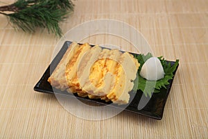 Japanese-style rolled omelette