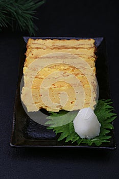 Japanese-style rolled omelette