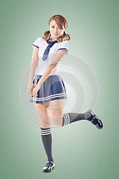 Japanese style school girl