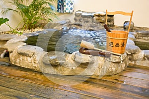 Japanese-style spa