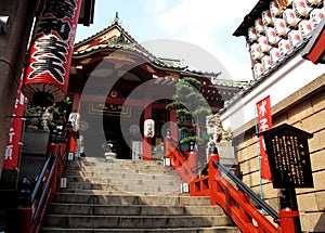 Japanese style temple