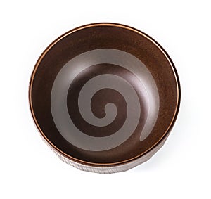 Japanese-style wooden bowl