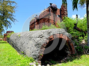 Japanese sugar mill ruins, Rota photo