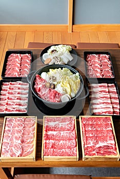 Japanese Sukiyaki set