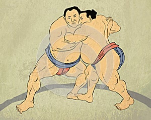 Japanese sumo wrestler