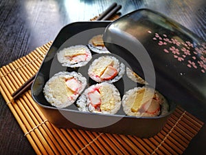 Japanese Sushi in a box