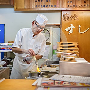 Japanese Sushi Chef