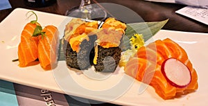 japanese sushi plate