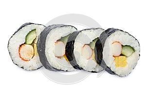 Japanese sushi roll