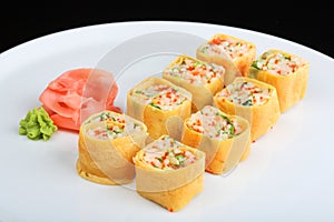 Japanese sushi set