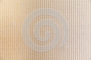 Japanese traditional tatami floor mat texture background.