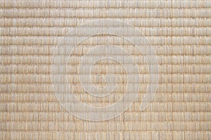 Japanese tatami mat texture