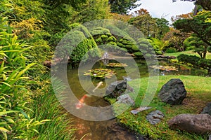 Japanese Tea Garden in Golden Gate Park in San Francisco.