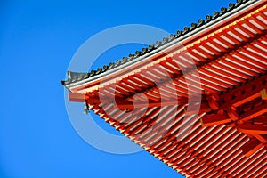 Japanese Temple Roof Detail