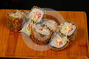 Japanese tempura roll