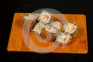 Japanese tempura roll