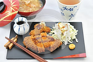 Japanese Tonkatsu Meal