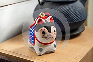 Japanese traditional cat ornament