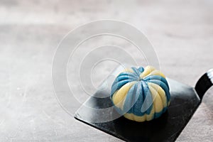 Japanese traditional confectionery cake wagashi photo