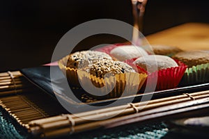 Japanese Traditional Dessert Mochi