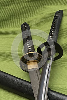 Japanese traditional samurai sword