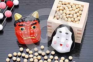 Japanese traditional Setsubun event