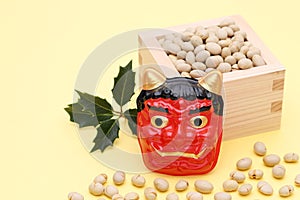 Japanese traditional Setsubun event