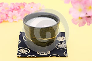 Japanese traditional sweet alcohol drink