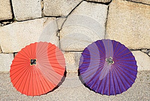 Japanese traditional umbrella