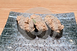 Japanese Tuna Salad Sushi