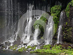 Japanese waterfall Shiraito