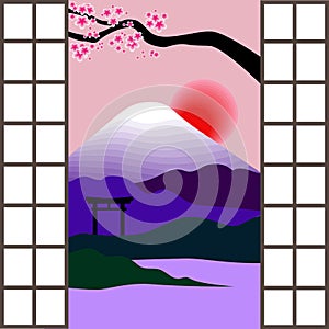 Japanese window