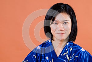 Japanese woman in kimono