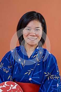 Japanese woman in kimono