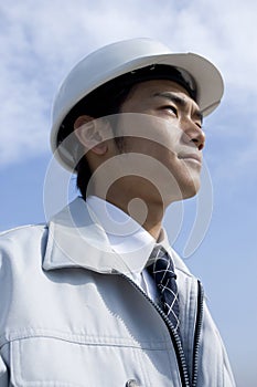 Japanese worker