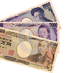 Japanese Yen banknotes