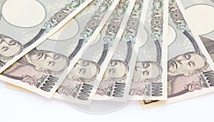 Japanese yen banknotes